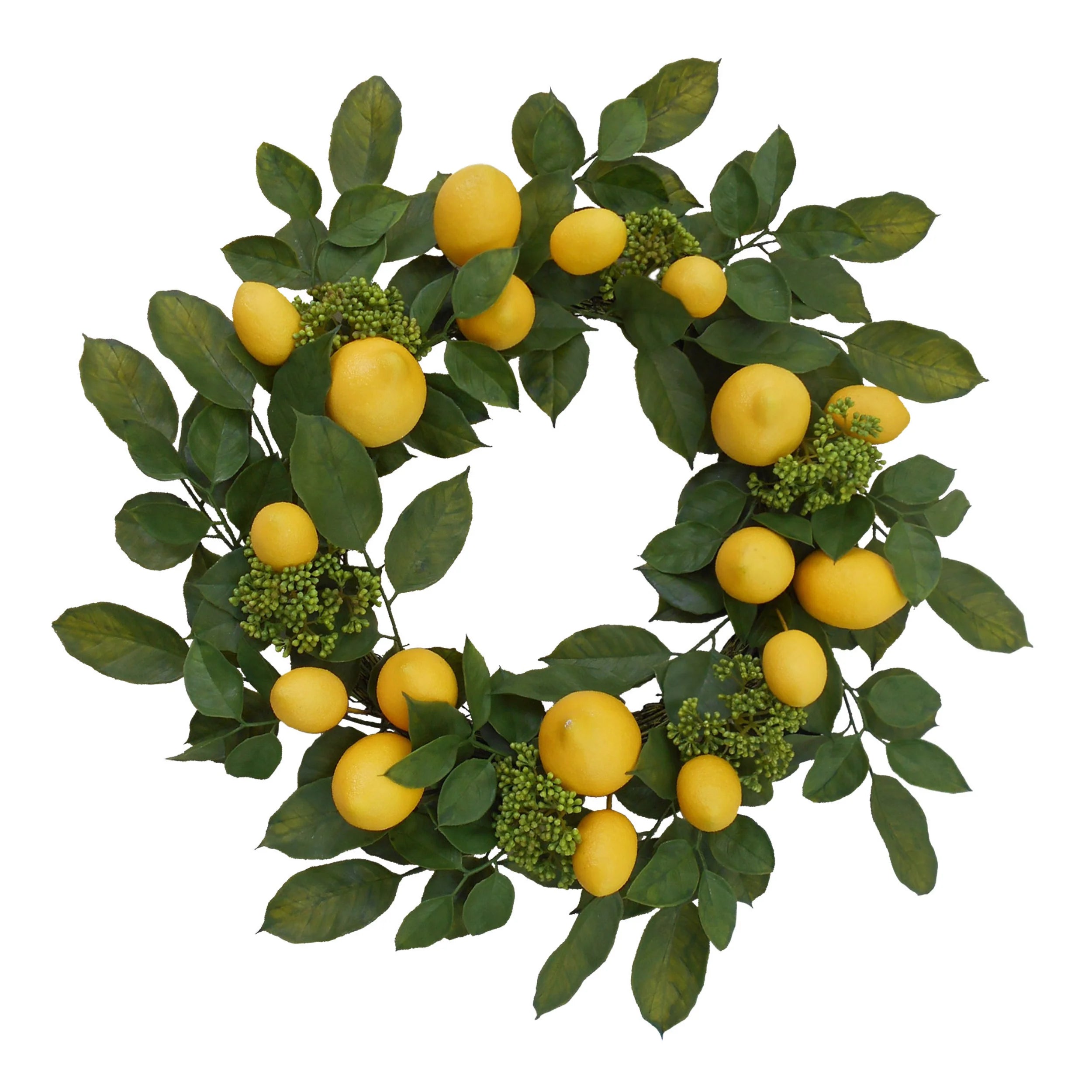 22" Lemon Wreath