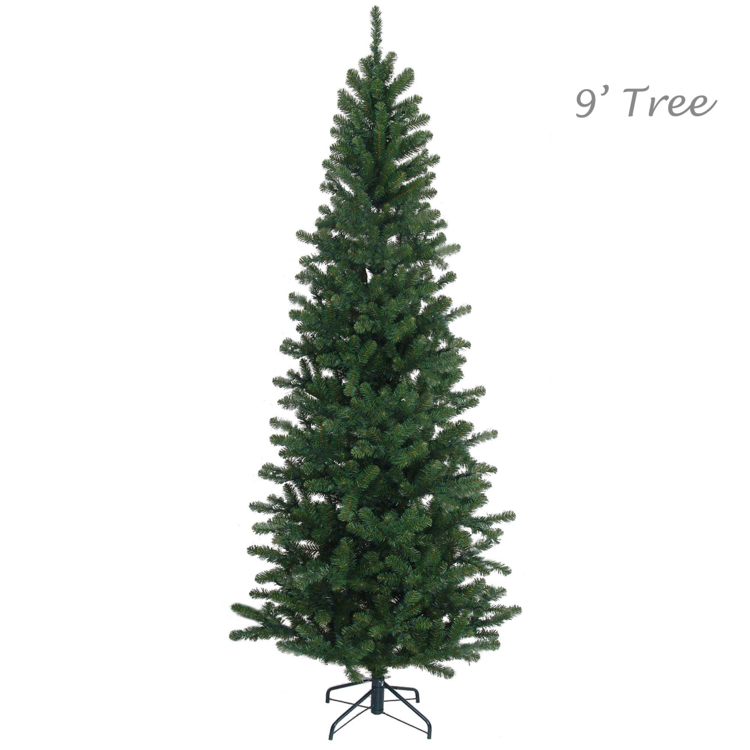 9ft Northern Spruce Pencil Tree - 1083 Lifelike Green Tips