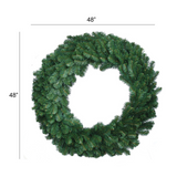 Northern Spruce Wreath - 48" Wide with 460 Lifelike Tips