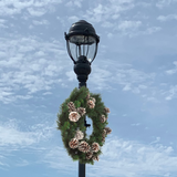 24" Deluxe Evergreen Wreath w/ 150 Tips
