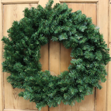 Northern Spruce Wreath - 24" Wide with 220 Lifelike Tips (Set of 12)