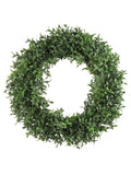 Boxwood Wreath with Lifelike Tips - 16