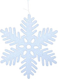 To optimize the title for SEO purposes, you can revise it to: "Premium 4.25-Inch Snowflake Ornaments - Bulk Pack of 24, Festive Winter Decorations